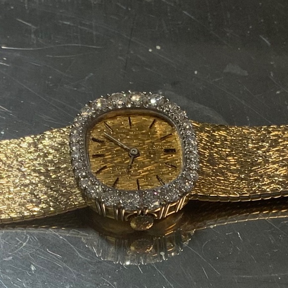 Patek Philippe Tiffany & Co.18K Diamond Bracelet Ladies Watch $34,000 - Picture 10 of 15